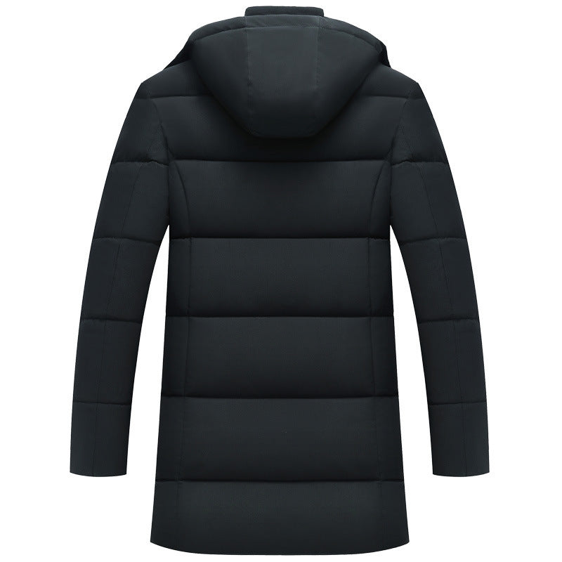 Winter Long Coat with Multi-pockets