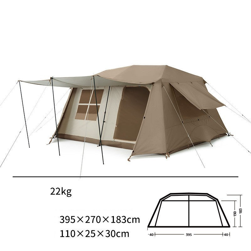 Large 2 Bdrm.,+ 1 Living Space, Big Tent, Outdoor Camping, Waterproof, Sunproof.