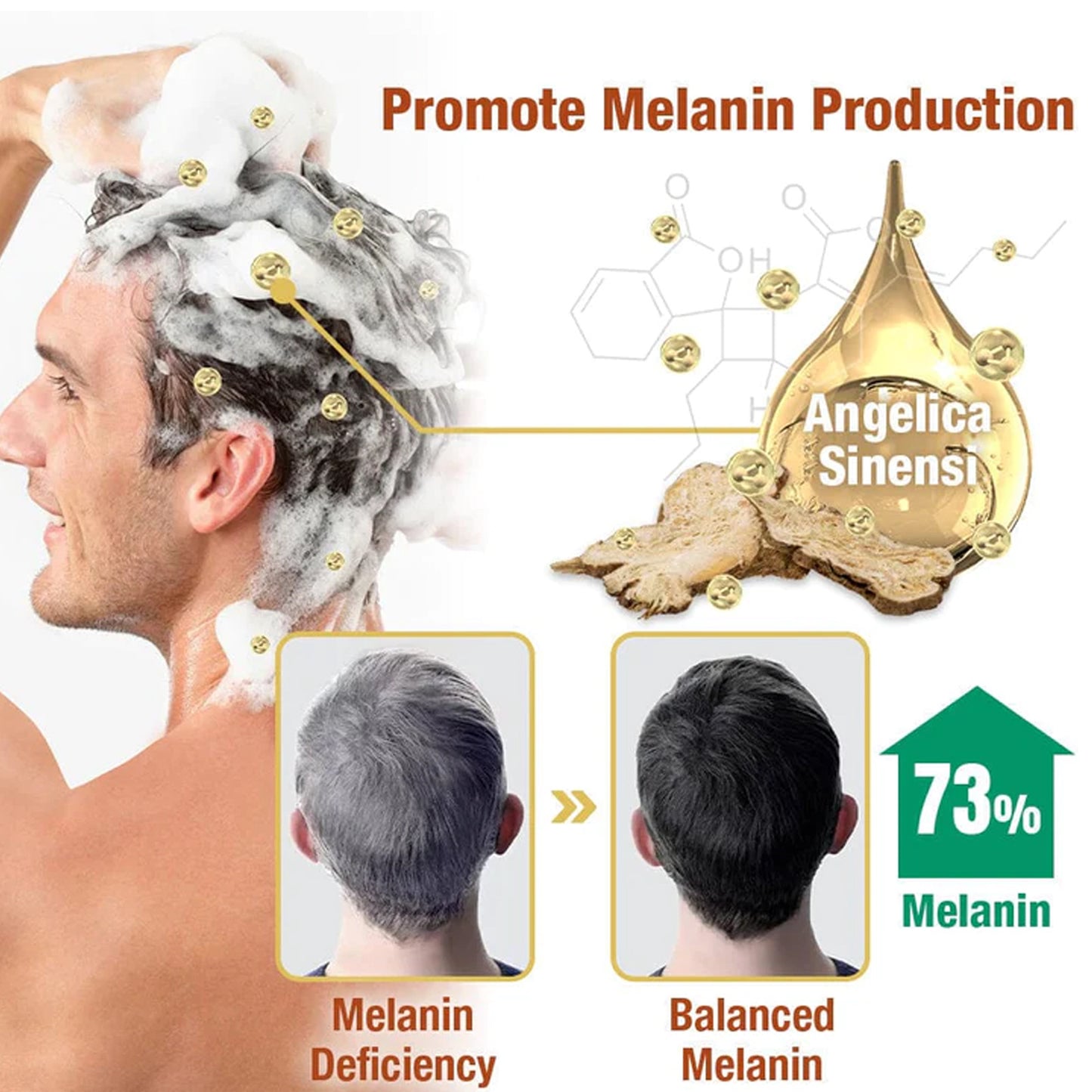 Natural Black Hair, Soft Glossy, Shampoo