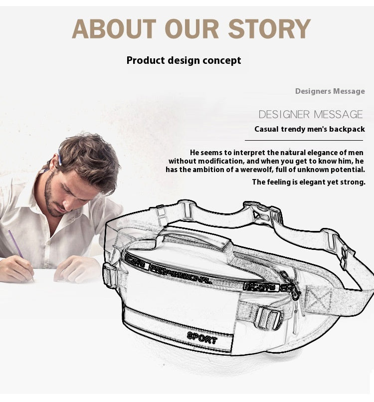 Fashion Hip Bag, Phone Bag, Outdoor Running, Sports Bag.