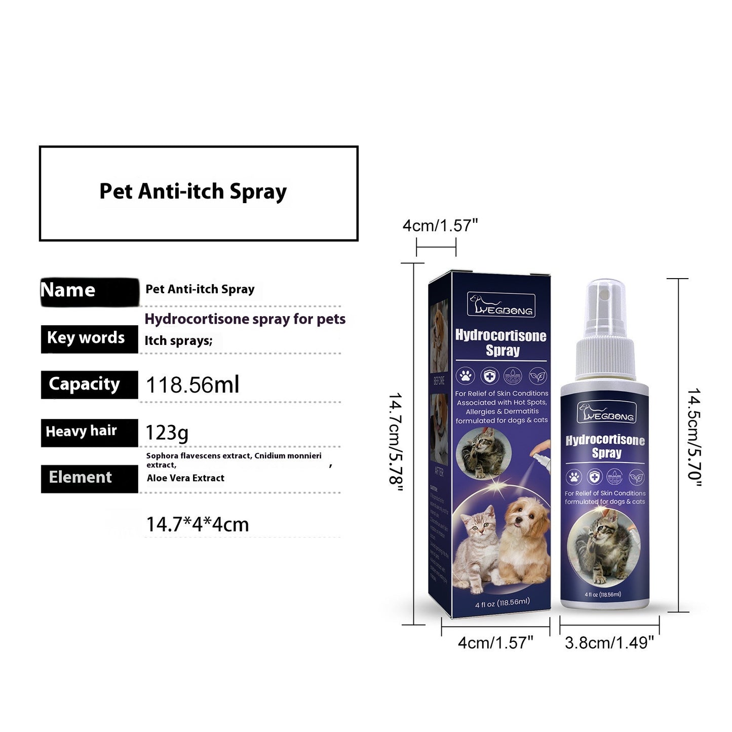 Pet Anti-Itch Spray