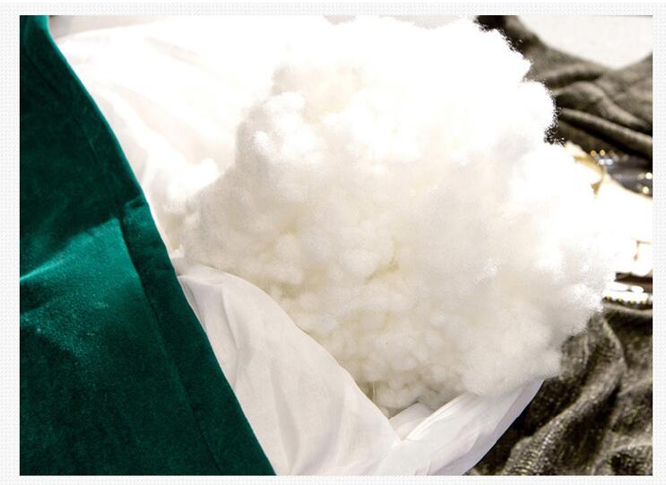 Scandinavian/Nordic Cushion Velvet, Bedroom Headboard Backrest, Large Pillow.