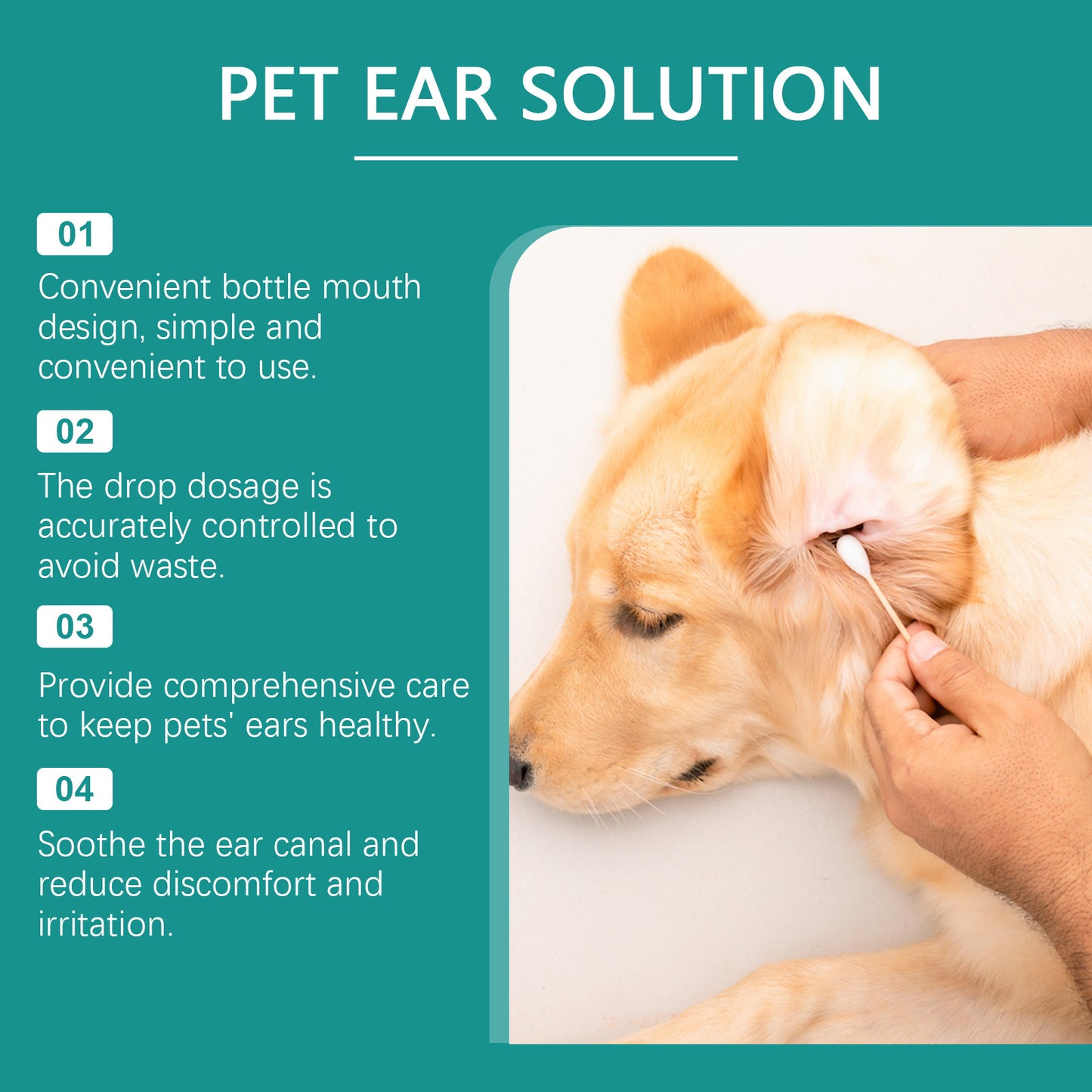 Pet Cleaning And Decontamination Ear Wash