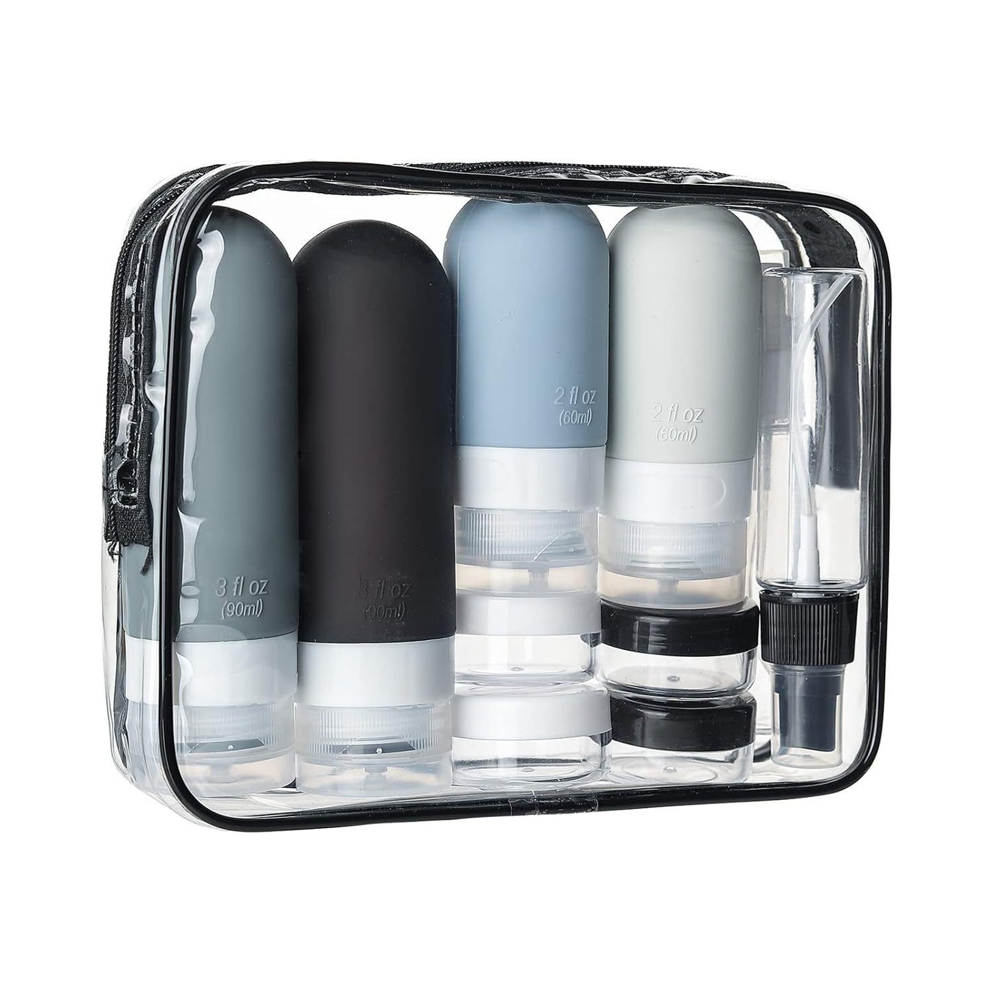 Storage Container Travel Bottles Set