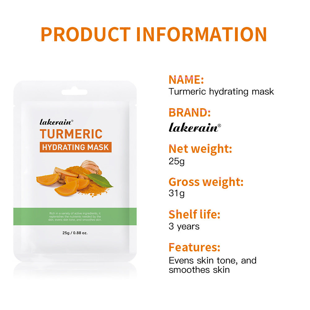 Turmeric, Hydrating Facial Mask
