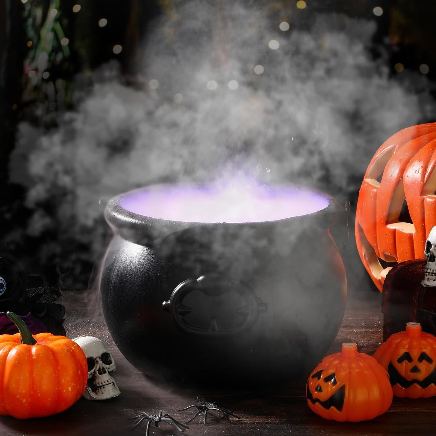 Seasonal Smoking Witches Cauldron.