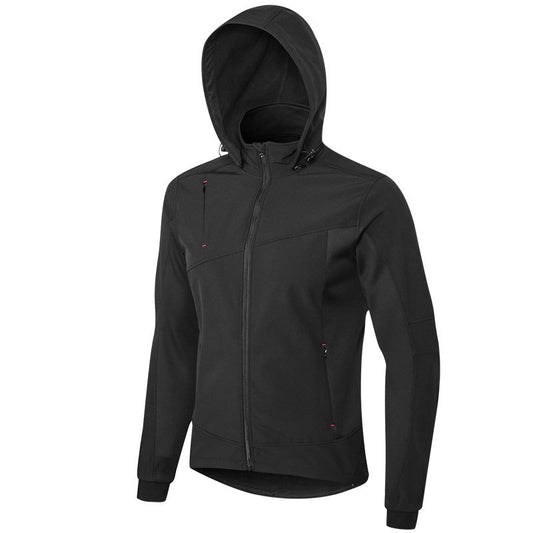 Fleece Long-Sleeved Cycling Jacket