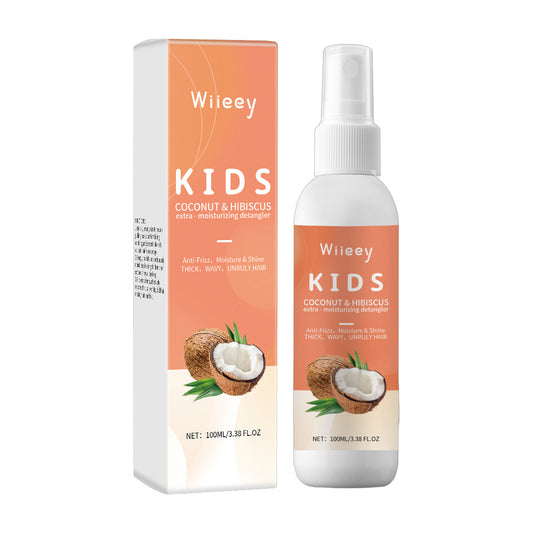 Children's Anti-Knot Hair Care Spray, Moisturizing, Soft.