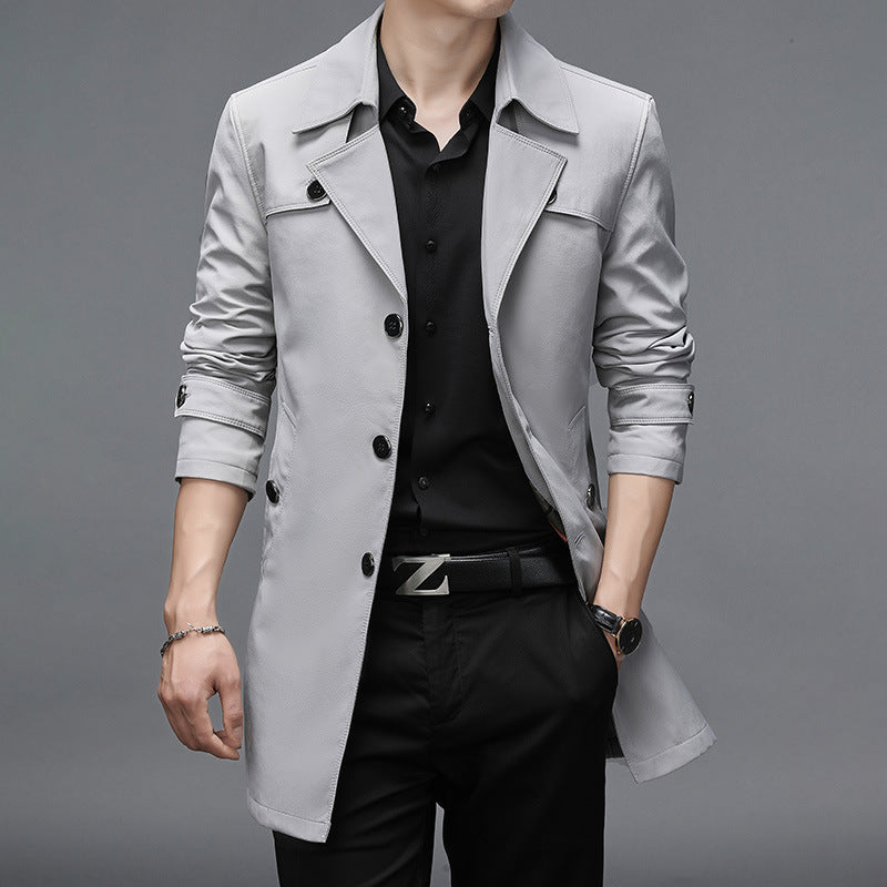 Men's Long Jacket, Suit High Quality, Plus Size