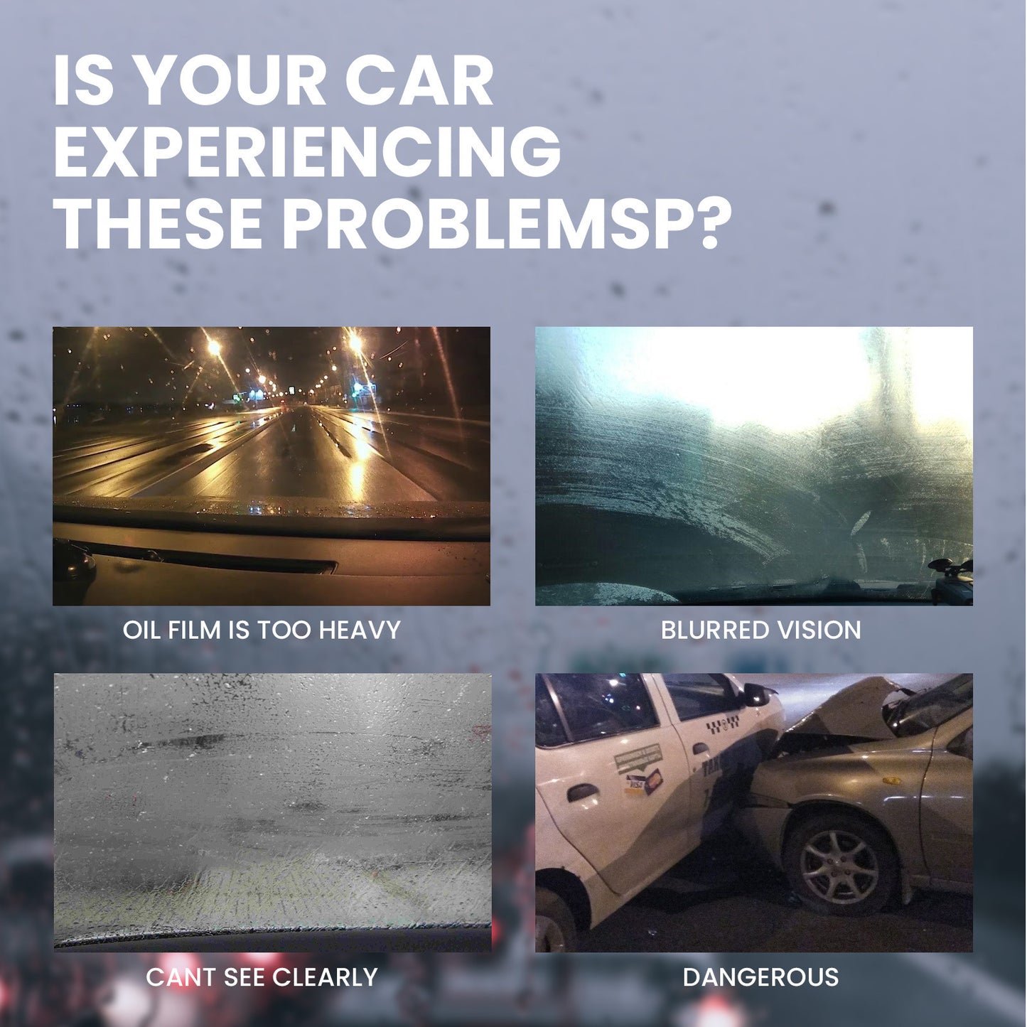 Car Anti-fog Rainproof Wipes