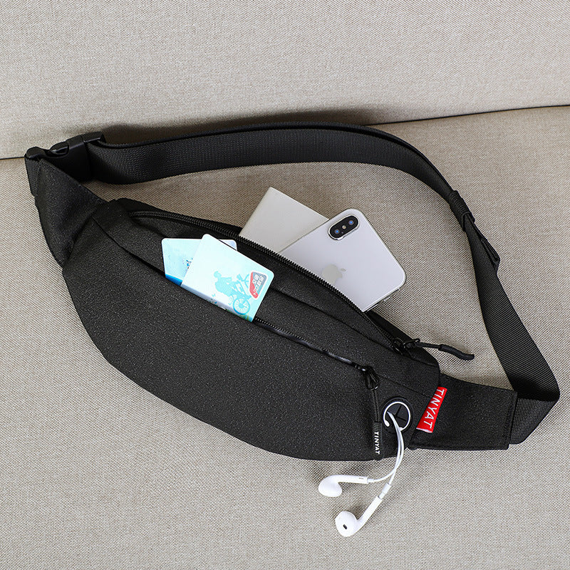 Water Repellent Waist Bag, Chest Bag for Storage and Convenience.