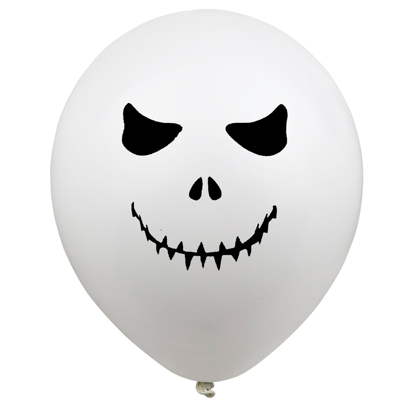 10 PCs Variety of Halloween Balloons, 12-inch Printed Balloons.