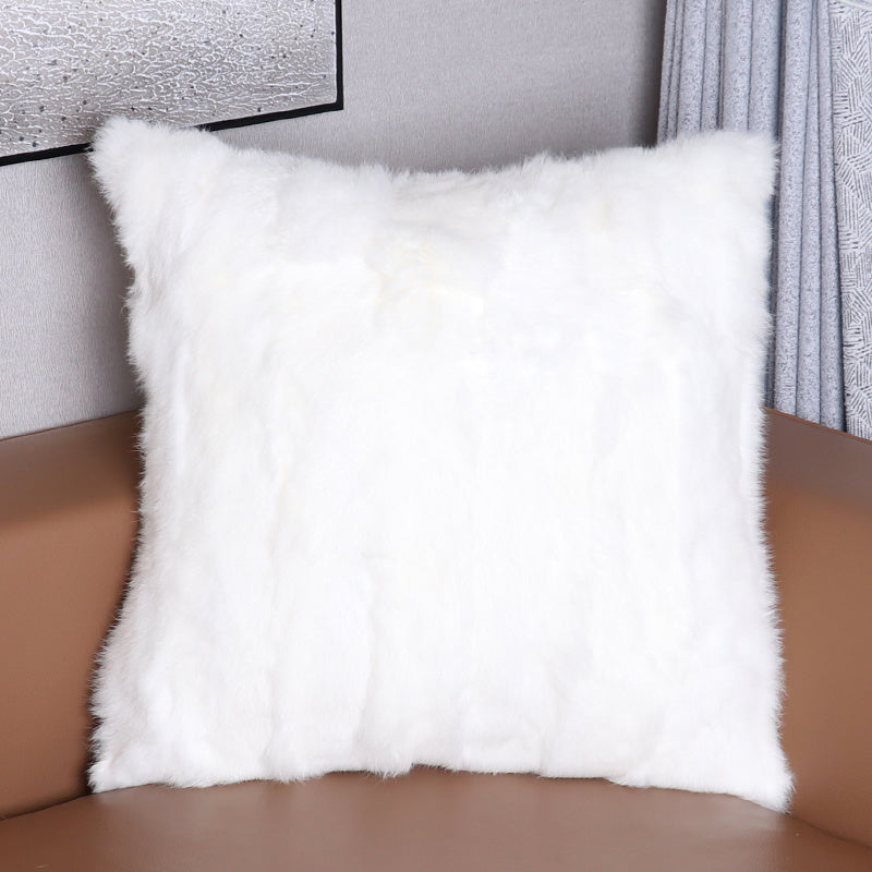 Luxury Leather Sofa Pillow