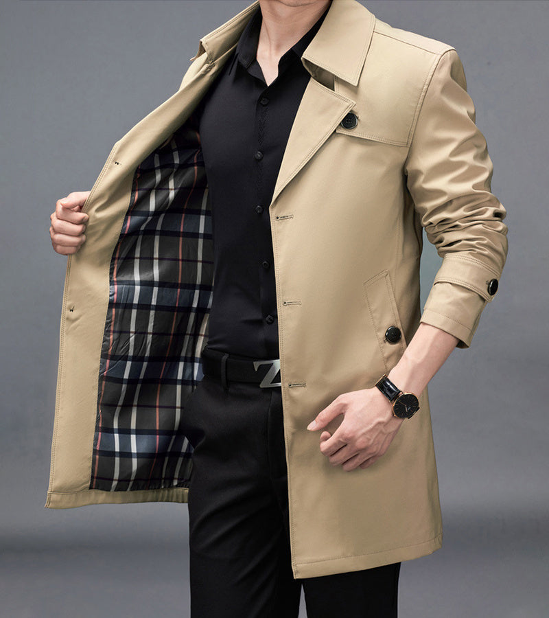 Men's Long Jacket, Suit High Quality, Plus Size