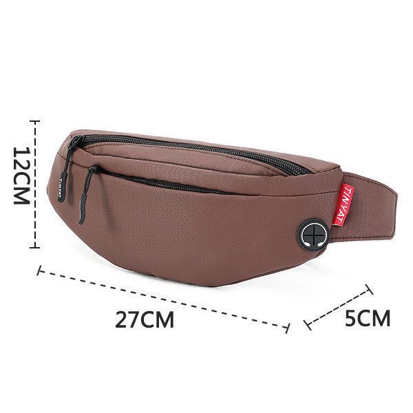 Water Repellent Waist Bag, Chest Bag for Storage and Convenience.