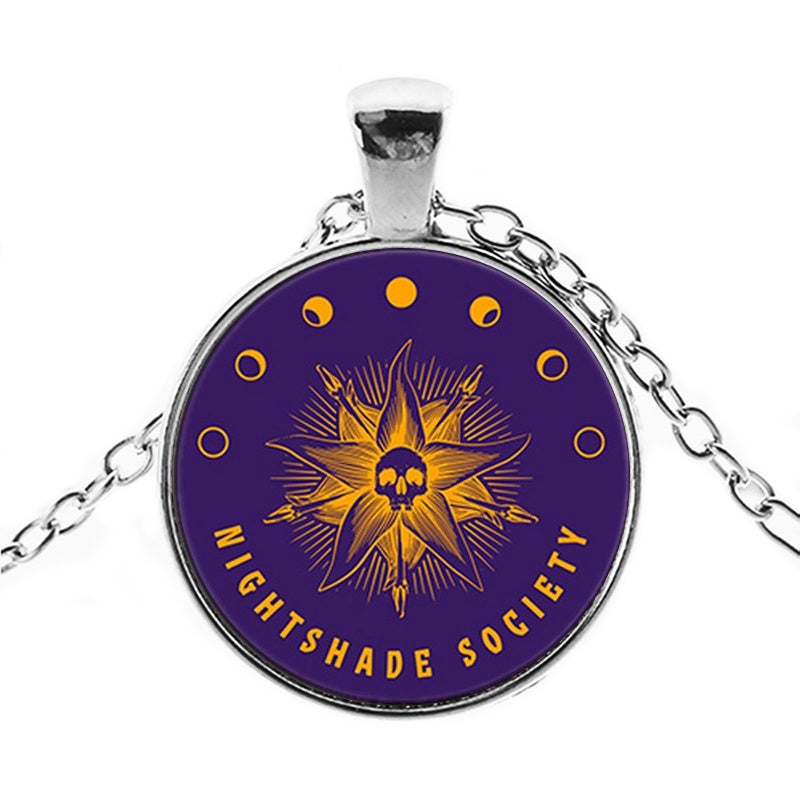 Punk Wednesday, Glass Dome Pendant Necklace.