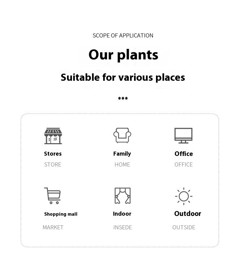 Artificial Green Plants